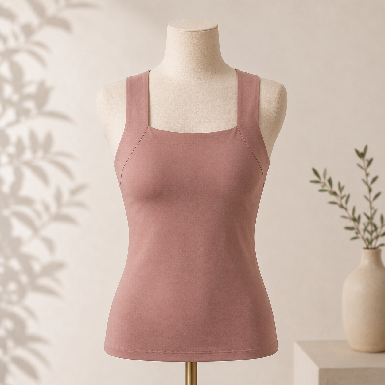 Band-Free Cup Support Tank