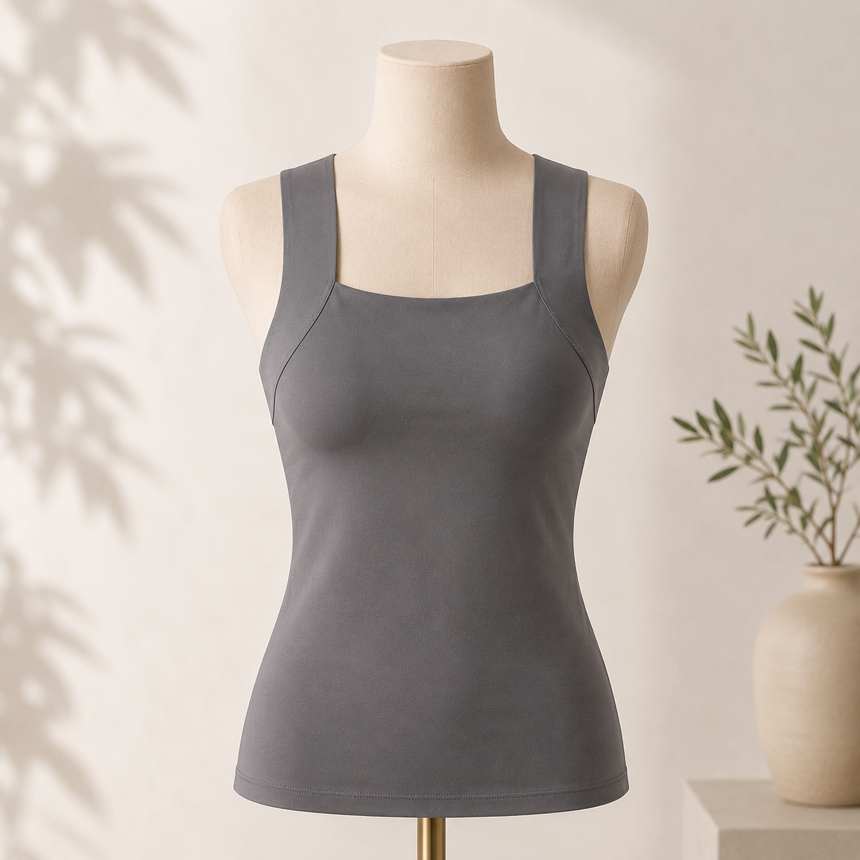 Band-Free Cup Support Tank