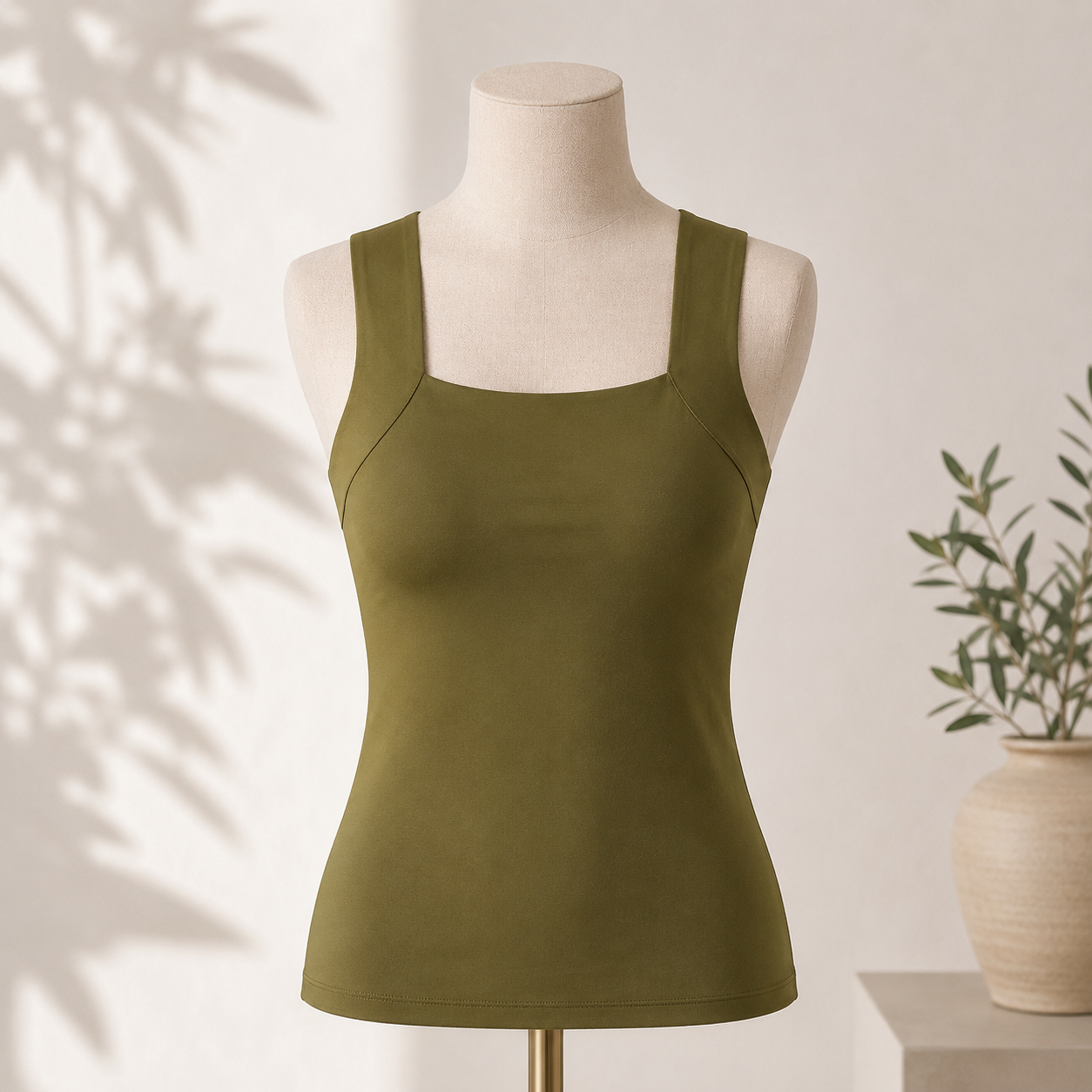 Band-Free Cup Support Tank